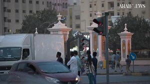 59K views · 1.7K reactions | WATCH: Police use drones equipped with a loudspeaker to fly over Sharjah and order people to stay at home as part of the UAE's plan to curb coronavirus https://arab.news/ju9ys | Arab News | Facebook