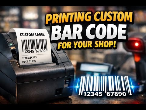 How to print bulk barcodes using simple steps with xprinter xp 365B PT1