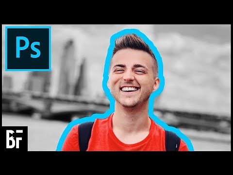 Add an Outline Around People in Photoshop