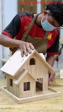 Comment Fabriquer une Mangeoire pour Oiseaux en Forme de Maison ! (Tuto Bricolage)