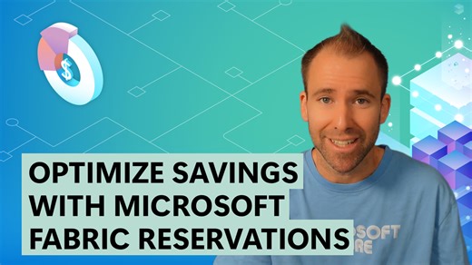 Optimize savings with Microsoft Fabric Reservations