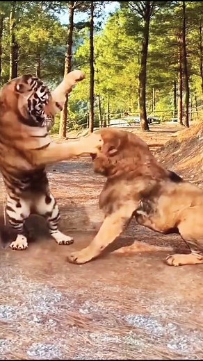 Epic Battle: Tiger vs Lion – Who is the True King of the Jungle?