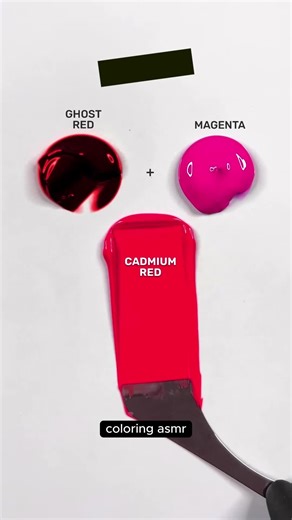 Mixing Ghost Red and Magenta Paint Techniques