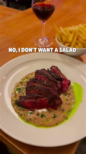 No, I don't want a salad