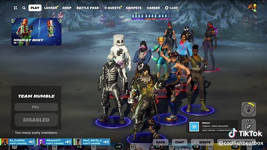 Glad to be back beatboxing for you guys on Fortnite! 😆🎤 #beatbox #fortnite