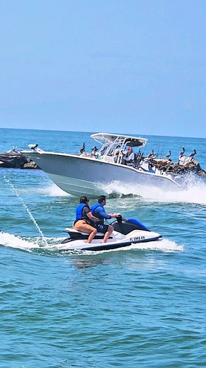 Boating and Jet Skiing Adventures in the Venice Florida Inlet | Florida Boat Adventures