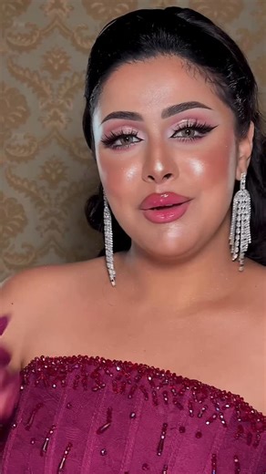 By ikram | ‎نحتاجكم كامل هنا هيا خلولي رايكم ف الجماااال 🩷🩷 La robe man and hbbt souma @demoiselle_dresses05 #makeup #makeuplover #makeupaddict...‎ | Instagram