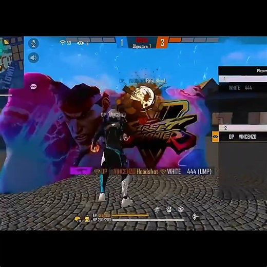 White 444 🆚 Op vincenzo 🏳🔥 #trendingshortvideo // #freefire #viralvideo // 🏒 #ff 🔥 #ffedite #video