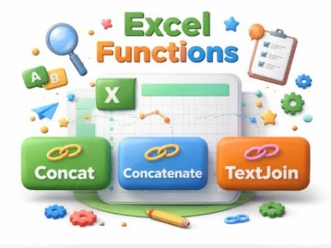 #Concat, #Concatenate, #Textjoin, #exceltips, #exceltricks