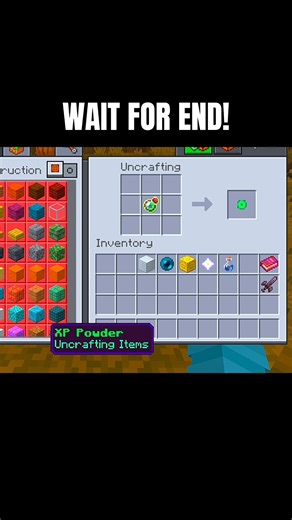 UNCRAFTING TABLE 🫣 || #minecraft #shorts #ytshorts #memes