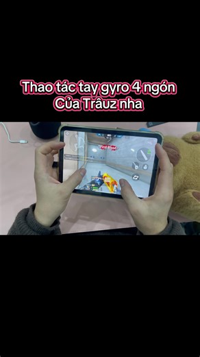 Thao tác tay 4 ngón trên iPad Mini 6 với Trâuz