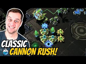 Experimenting with Cannon Rush! | Cannon Rush in Grandmaster #261 StarCraft 2