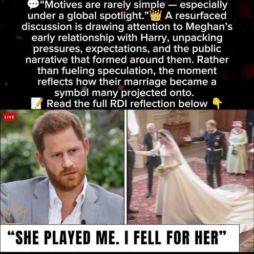 Insight Into #Meghan’s Motive for Marrying #PrinceHarry Resurfaces Online