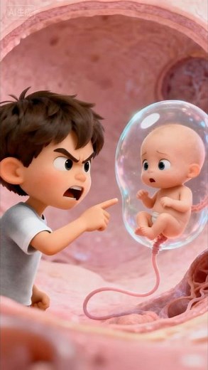 Why does Mom keep vomiting? #cartoon #animation #2d