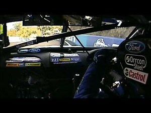 Mark "Frosty" Winterbottom In Car Footage of Bathurst 1000 Pole Winning Shootout Lap