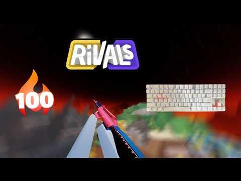 Keyboard ASMR I Roblox Rivals Montage Relax (Give Away)