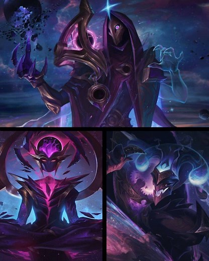 518K views · 10K reactions | Dark Cosmic Jhin, Dark Star Karma, and Dark Star Shaco descend upon the Rift #leagueoflegends #riotgames | League of Legends | Facebook
