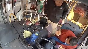 Bus driver in coma after getting beaten with metal thermos in Mexico