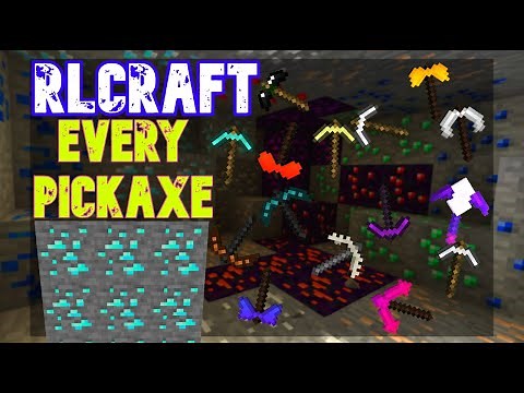 EVERY PICKAXE in RLCraft