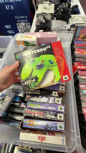 Extreme Green Nintendo 64 Controller Pickup #nintendo64 #n64 #gamehunting #videogames #retrogames