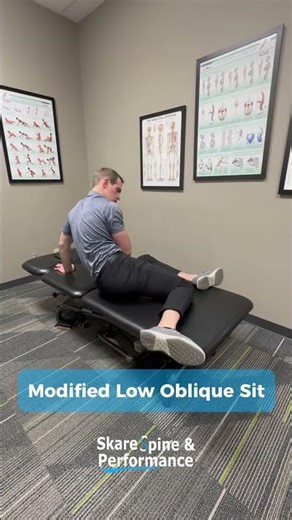 DNS Modified Low Oblique Sit | Skare Spine and Performance in Rochester, MN