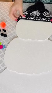 5.3K reactions · 2K shares | Crafted a cute DIY Dollar Tree snowman using pumpkin signs—perfect for #ChristmasInJuly fun! ☃️✨ | Olivia's Romantic Home DIY | Facebook