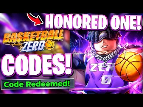 🏆*HONORED ONE* BRAND NEW ACTIVE HONORED ONE STYLE UPDATE CODES FOR BBZ! ROBLOX BASKETBALL ZERO CODES