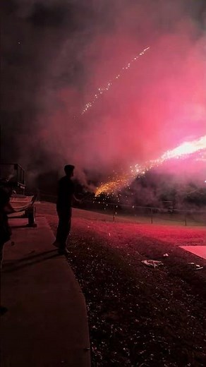 Gatling Gun fireworks!