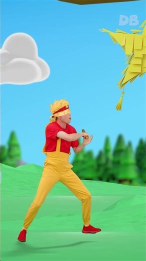 Piñata Smash Time! | D Billions #shortsforkids #db