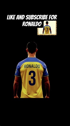 like and subscribe for Ronaldo