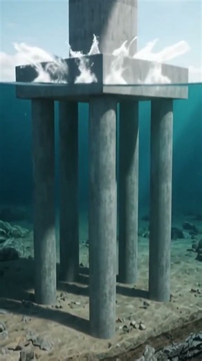 😱 How Do They Build Massive Foundations Underwater? 🌊🏗️