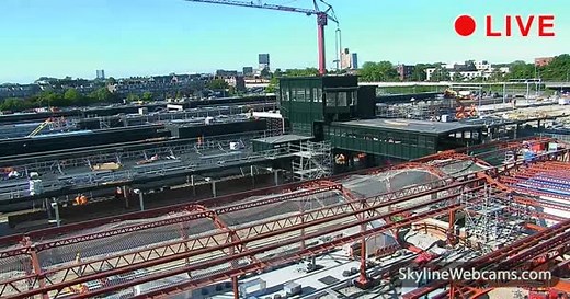 【LIVE】 Live Cam Groningen Train Station | SkylineWebcams