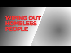 Homeless Life Wiping for a single minute