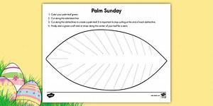 Palm Sunday Leaf Craft