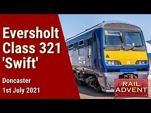 A look around Eversholt Rail's new Class 321 'Swift' - Press Launch Day (4K)