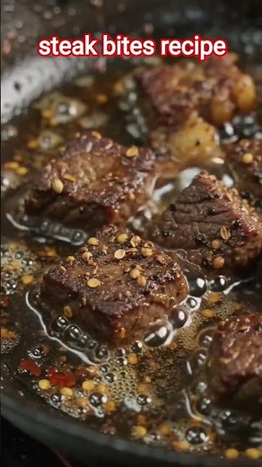 How to Make Perfect Steak Bites at Home 🧄🔥