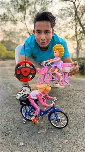 RC Remote Control princess Bike & Cycle Deko😍