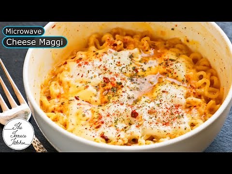 Cheesy Bowl Maggi In Microwave | Yummy & Easy Cheese Maggi Recipe ~ The Terrace Kitchen