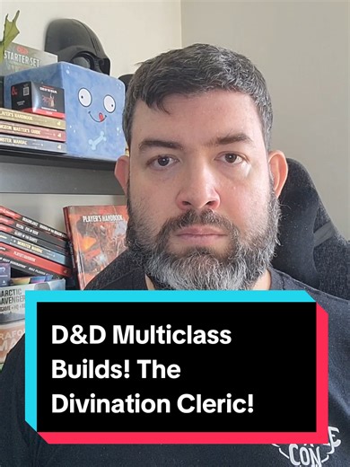 D&D Players and Dms here's a fun multi class build you can try in your games or a one shot! The powerful divination cleric! #dungeonmaster #ttrpgtok #dnd5e #dndplayer #ttrpgtok