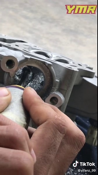 Tutorial Port&Mirror Polish Exhaust Port