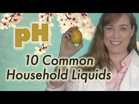 pH of 10 Common Household Liquids | Chemistry | acid or base | pH scale