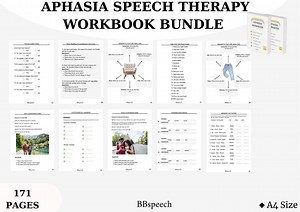 Aphasia Therapy Resource Pack: Speech & Language Exercises (PDF Download - Etsy UK