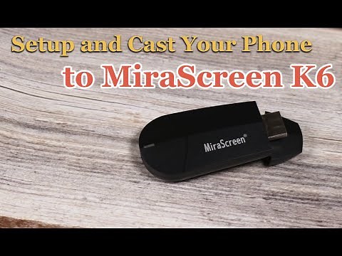Setup and Cast Your Phone to MiraScreen K6 within 2 Mins