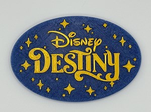 Destiny Cruise Ship Magnet DCL Pixie Dust Fish Extender Decor - Etsy
