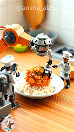 Miniature Chefs Cook Giant Food with Huge Mechanical Machines | Epic Tiny Cooking Animation