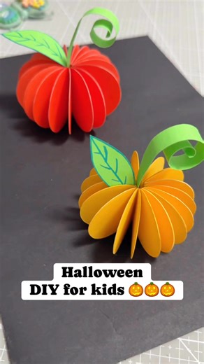 Molly | teacher | traveler懶✈️ on Instagram: " Halloween craft time!Our little artists made the cutest pumpkins using just color papers — simple, fun, and spooky-sweet. 李✂️✨#HalloweenDIY #PumpkinCraft #DIYForKids #HalloweenFun #ColorPaperDIY #CraftyKids #SpookySeasonCrafts #PreschoolActivities #KindergartenDIY #FunWithKids #万圣节手工"