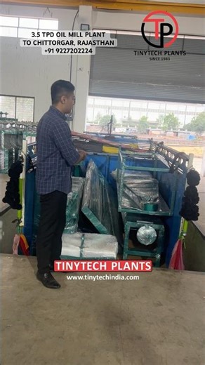 Groundnut Oil Mill Plant dispatched to Chittorgarh, Rajasthan. पूरा मूंगफली ऑयल मिल प्लांट #oilplant
