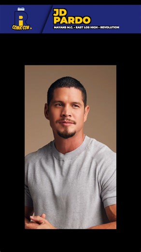 Fans of Mayans M.C., listen up! JD Pardo, aka Ezekiel "EZ" Reyes is joining us at #RICC2024! You also know him as Jason Neville from Revolution, Jesus in East Los High, and much more! Buy your tickets now! #MayansMC | Rhode Island Comic Con