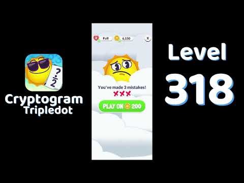 Cryptogram Tripledot Level 318 Answer | SolutionGuruji