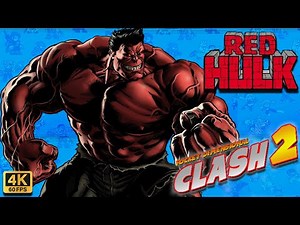 Pocket Dimensional Clash 2 OPENBOR - Complete Mode Playthrough w/Red Hulk (4K/60fps)
